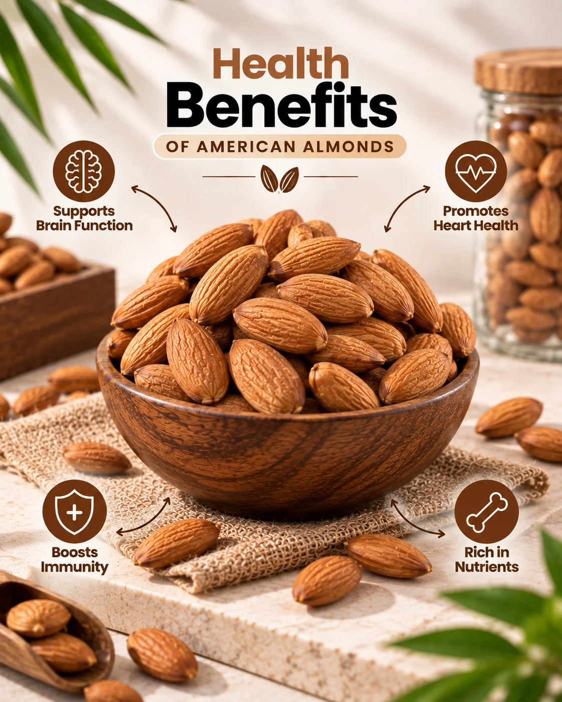 American Almonds – Premium Badam
