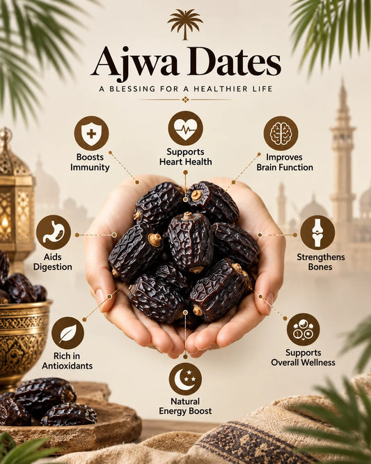 Ajwa Dates – Original Saudi Ajwa Khajoor
