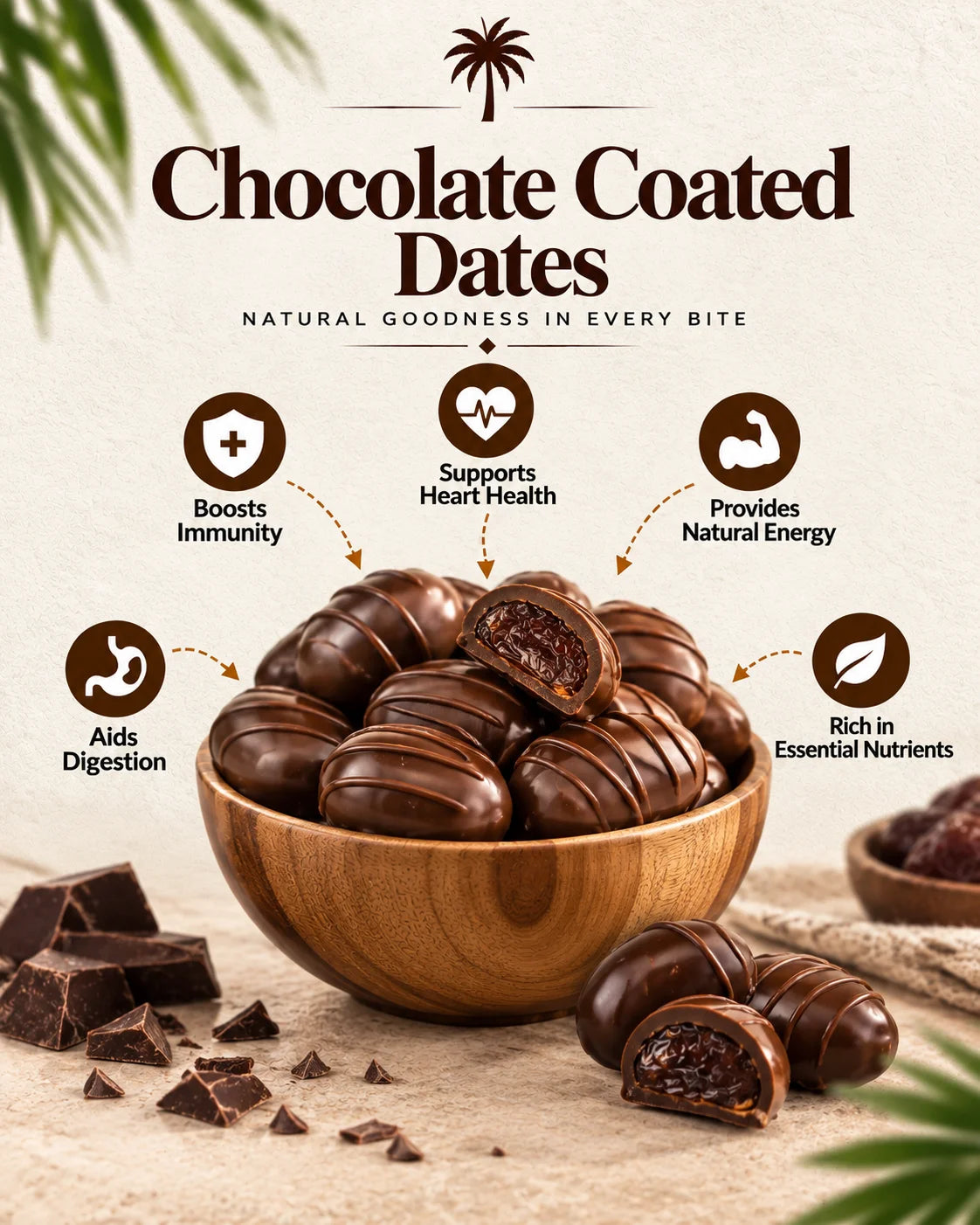 Chocolate Coated Dates