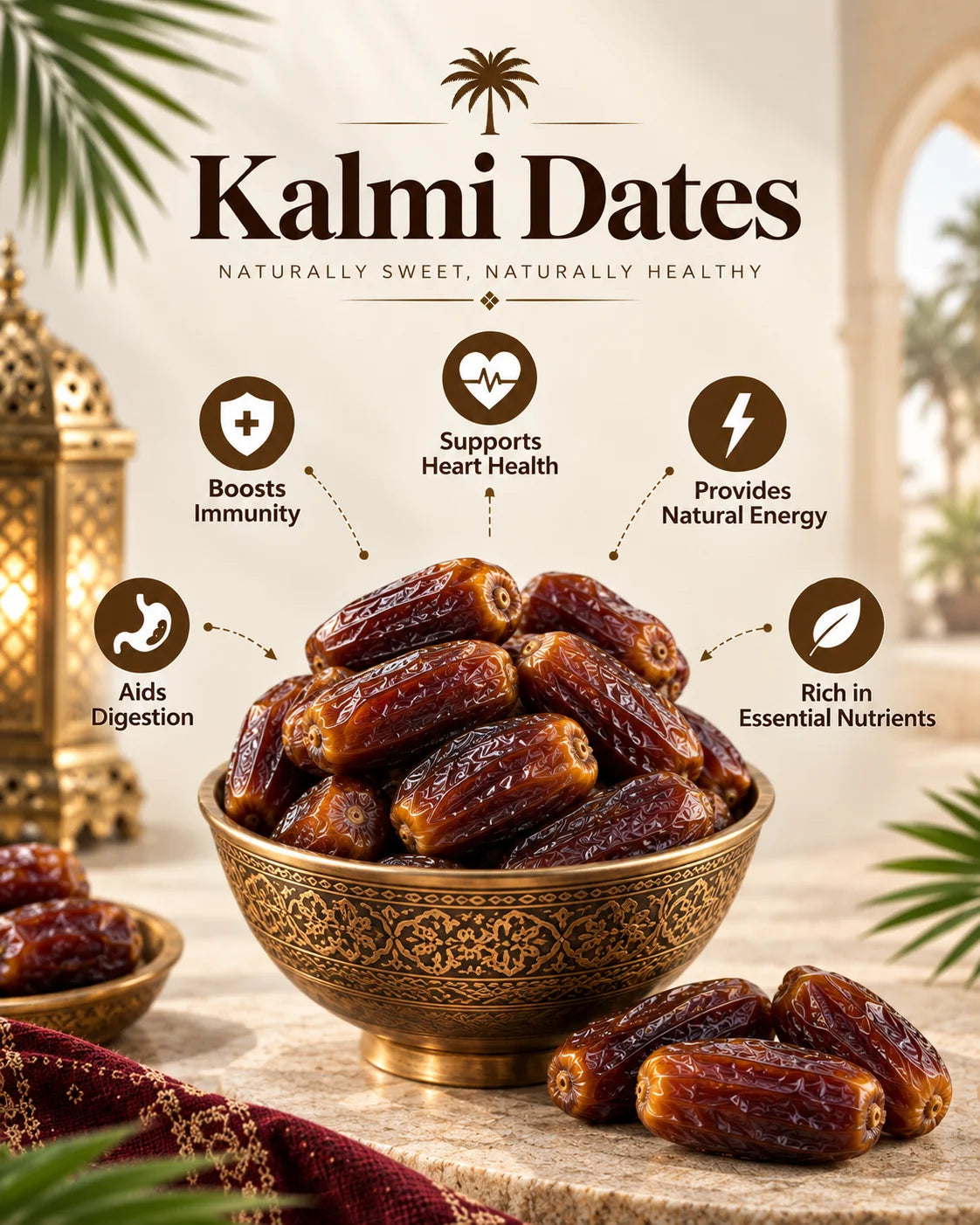 Kalmi Dates – Saudi Kalmi (Safawi) Khajoor