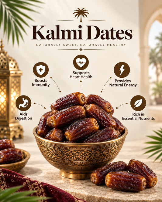 Kalmi Dates – Saudi Kalmi (Safawi) Khajoor