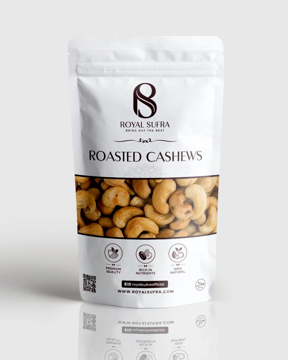 PREMIUM ROASTED CASHEWS. DEEPER FLAVOUR, PERFECT CRUNCH.