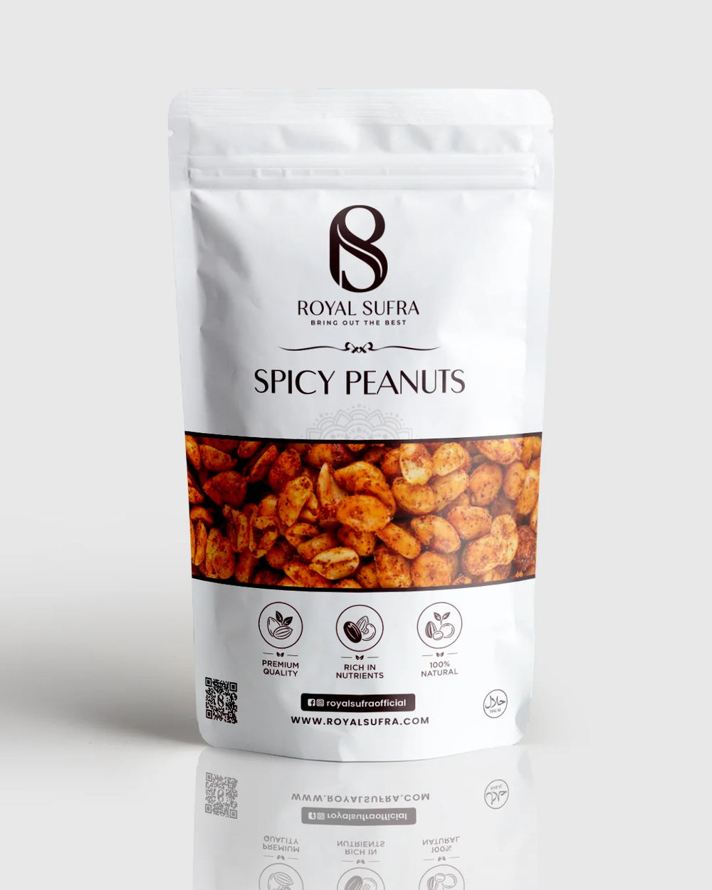 PREMIUM SPICY PEANUTS. BOLD CHATPATA FLAVOUR.